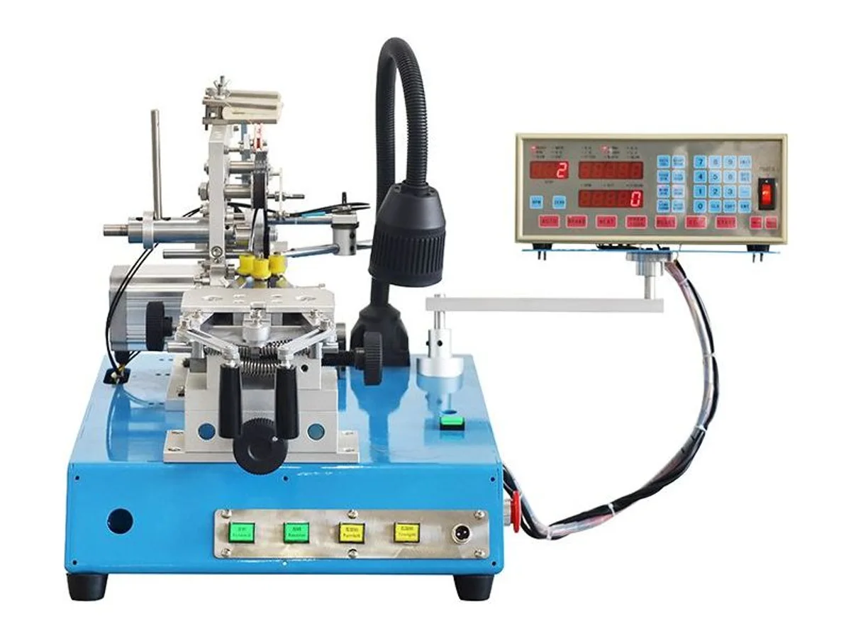 Semi-Automatic Toroidal Coil Winding Machine for Magnetic Ring Cores WM-9319