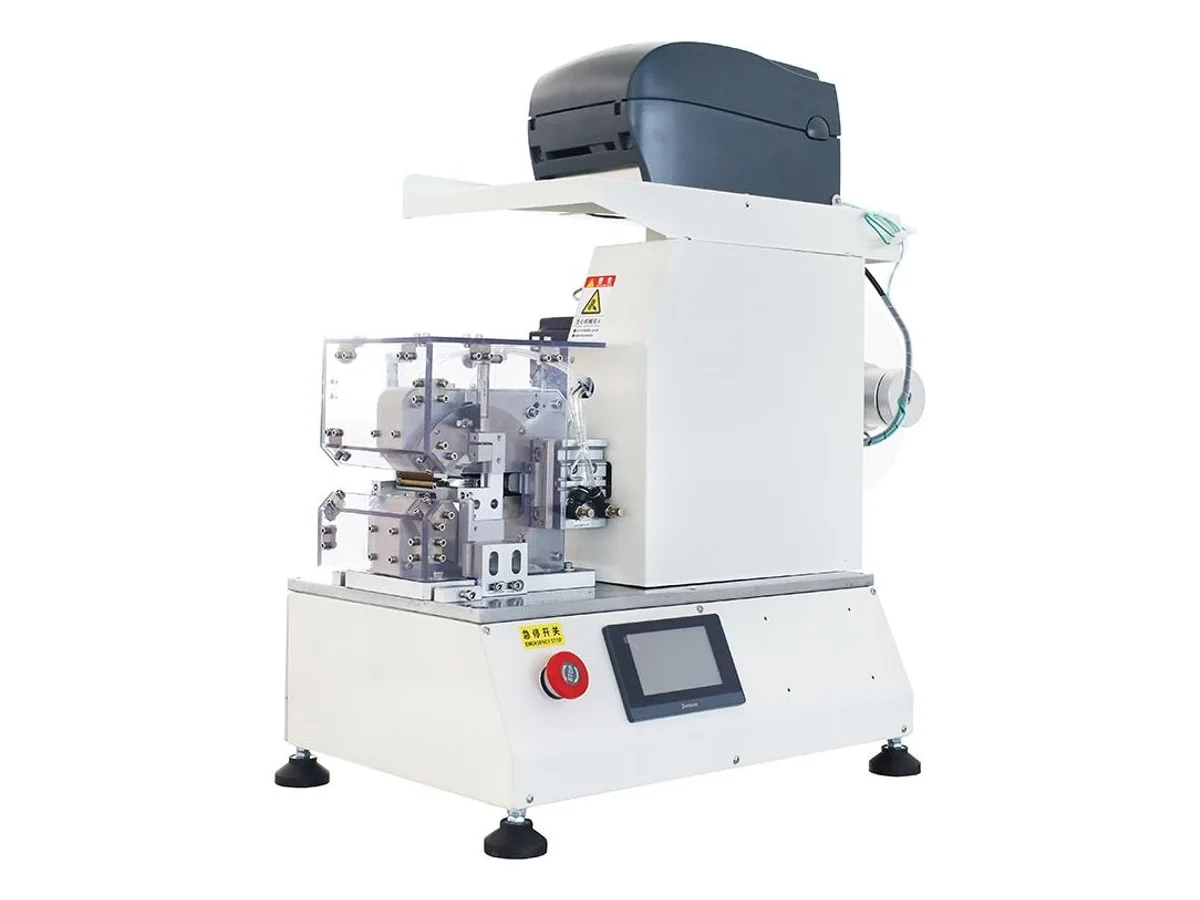 Desktop Wire Label Printing and Wrap-Around Applicator Machine