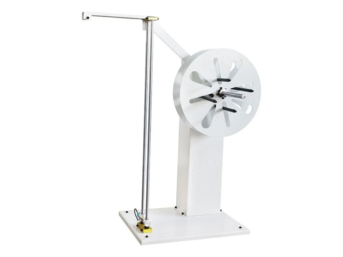 Compact Wire Pre-Feeder and Cable Dereeler Stand for 20-30 cm Reels and Bare Coils WM-9332