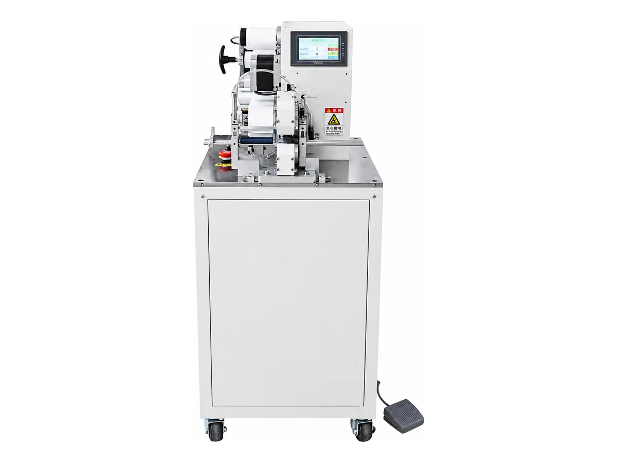 Wire and Cable Wrap-Around Labeling Machine for Prepared Labels