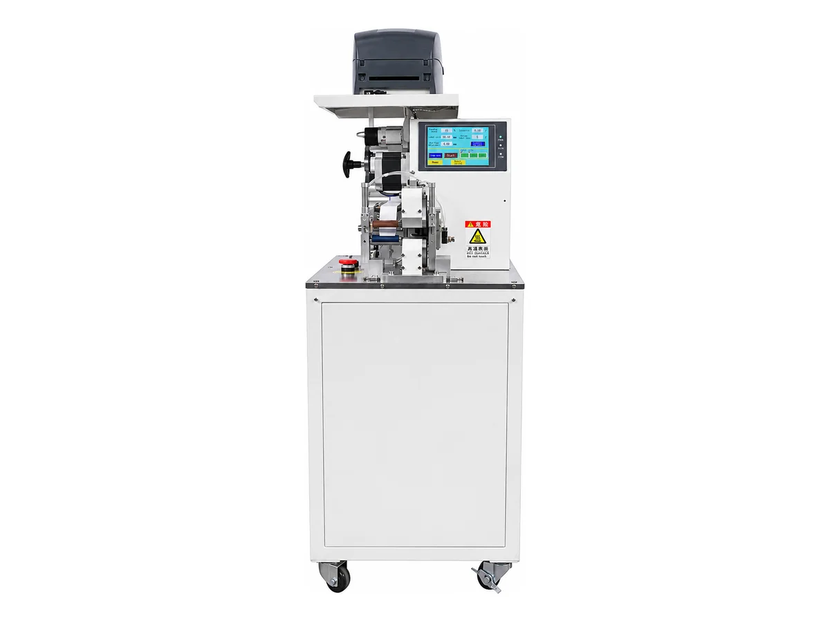 Wire Label Printing and Wrap-Around Machine - Floor-Standing Unit