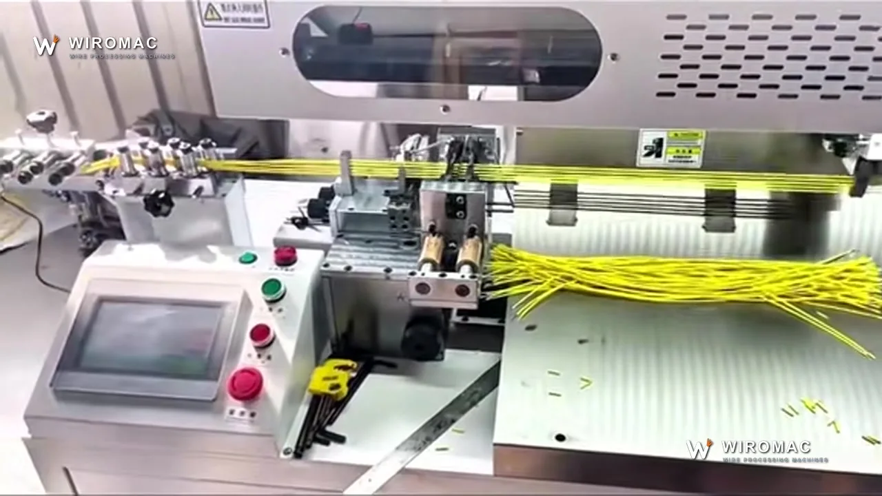 Long-Lead Wire Cutting and Stripping Machine for AWG 10–28 up to 99,999 mm WM-191