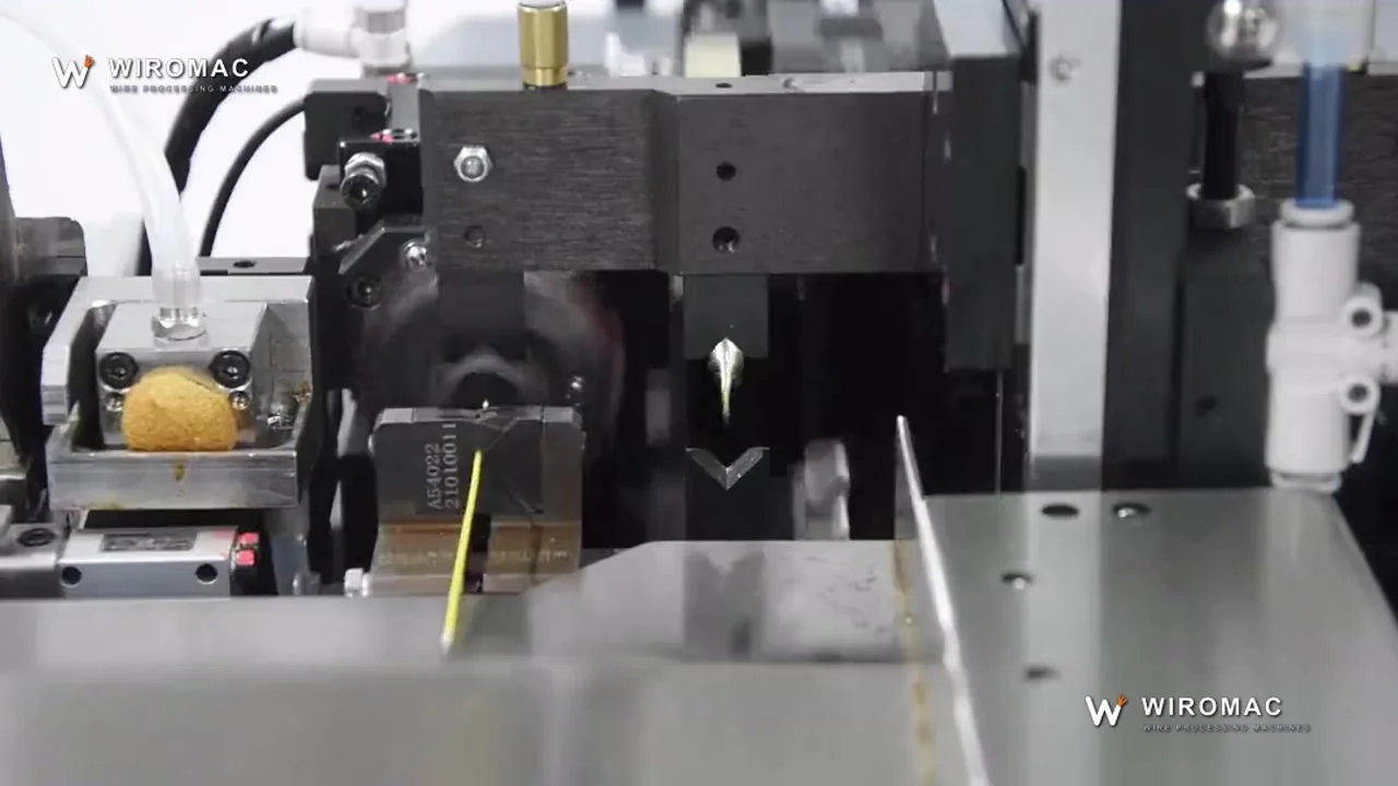 Automatic Wire Crimping and Tinning Machine for AWG 14–28 Leads WM-3201