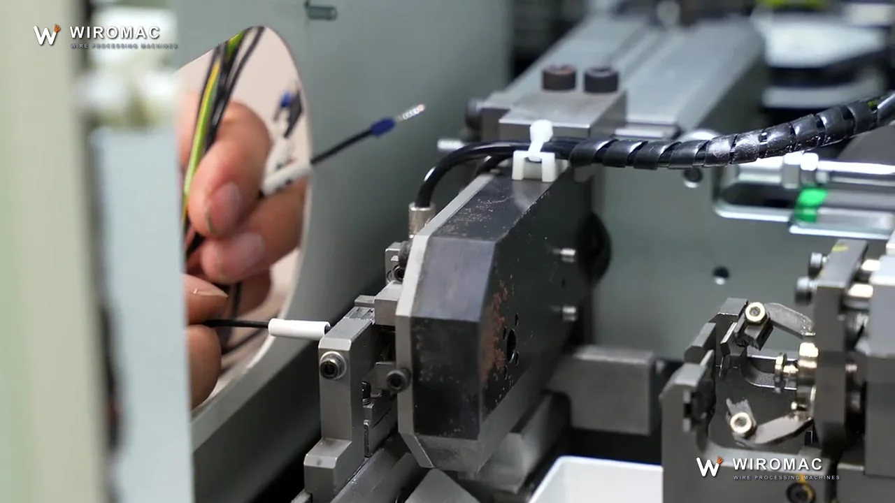 Number Tube Printing, Inserting and Ferrule Crimping Machine, 0.5–4 mm² WM-3244
