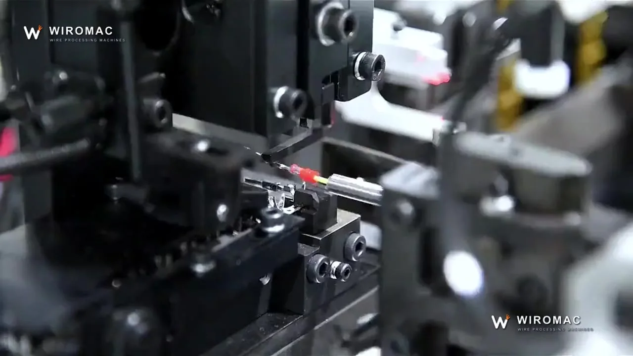 Double-End Wire Seal Insertion and Terminal Crimping Machine, AWG 28–16 WM-377