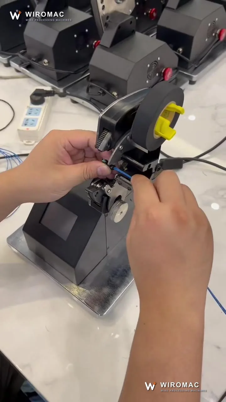 Desktop Continuous Tape Wrapping Machine for Wire Harnesses WM-465