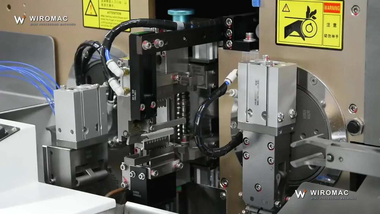 Automatic Multiple-Wire Stripping Twisting and Tinning Machine for 18–28 AWG WM-4706W