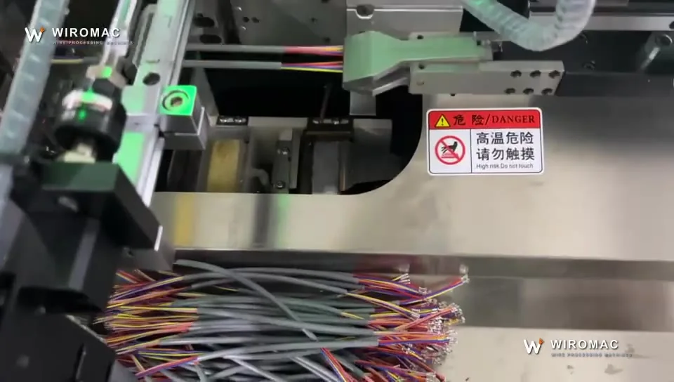 Automatic Sheathed Multi-Core Cable Double-End Twisting and Tinning Machine WM-4715