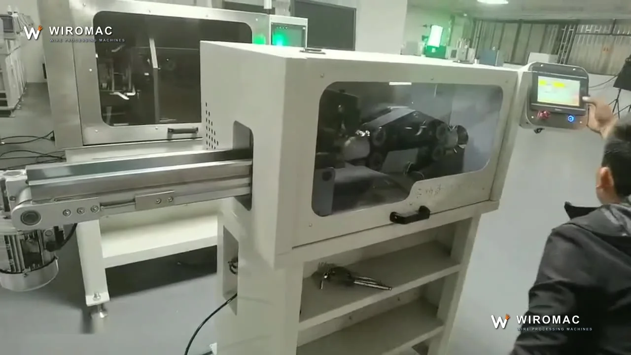 Automatic Tube Cut-to-Length Machine for Hose, Conduit and Pipe up to Φ40 mm WM-582
