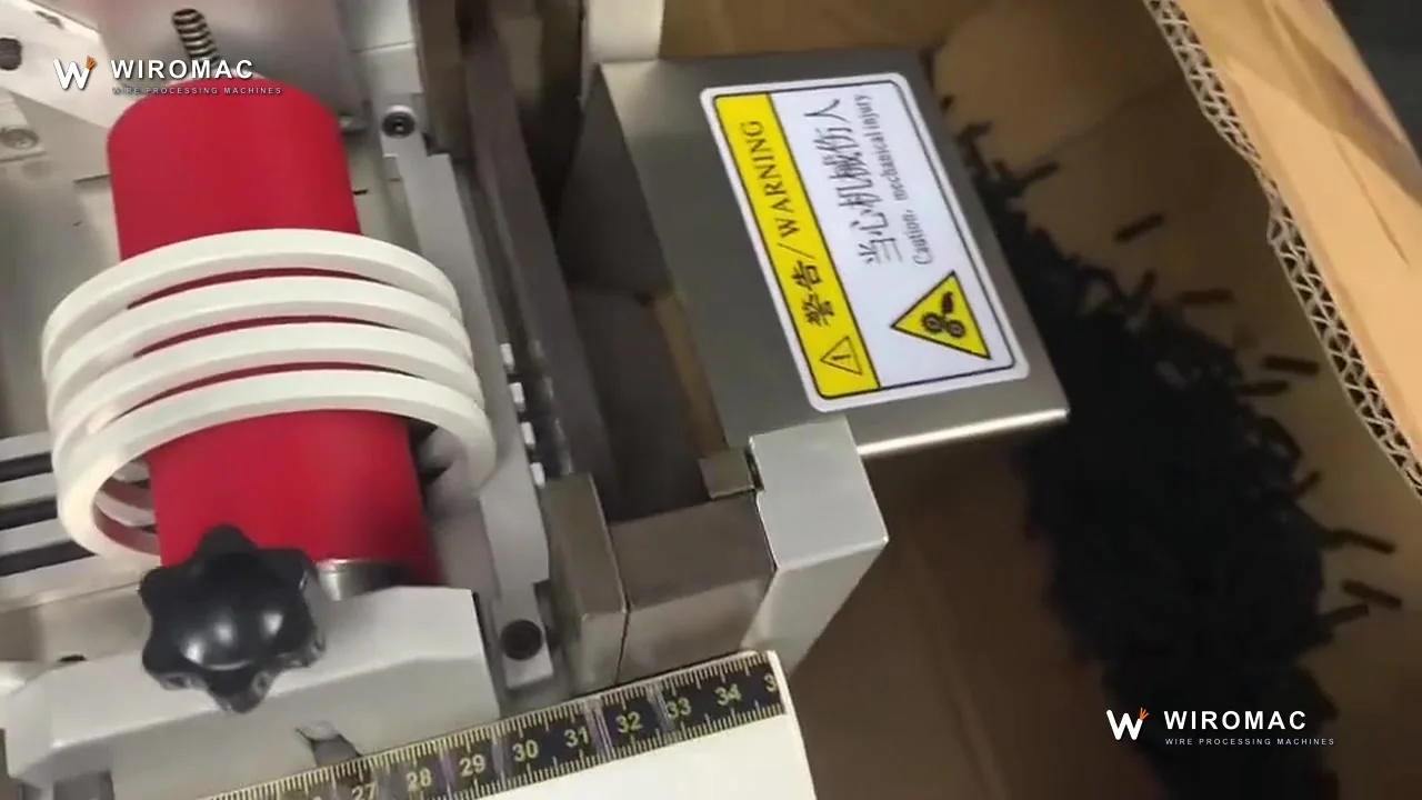 Automatic Roller-Feed Heat Shrink and PVC Tube Cutting Machine WM-608