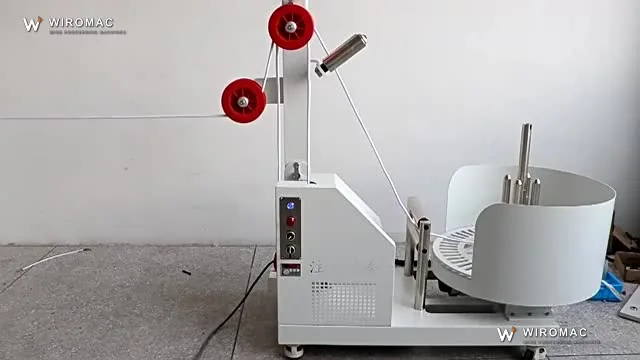 Powered Loose-Coil Wire Pay-Off Machine with Induction Braking WM-9155